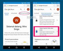 Cara Hapus Akun Google Permanen Di Laptop